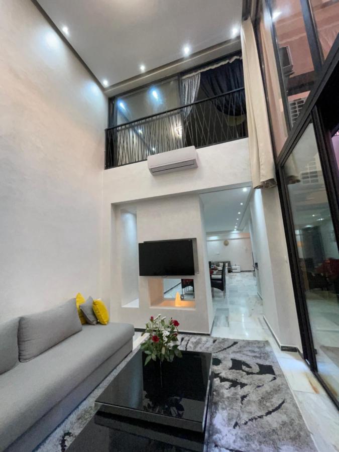 Appartement En Duplex Avec 3 Chambres Haut Standing Gueliz Marrakech Marraquexe Exterior foto